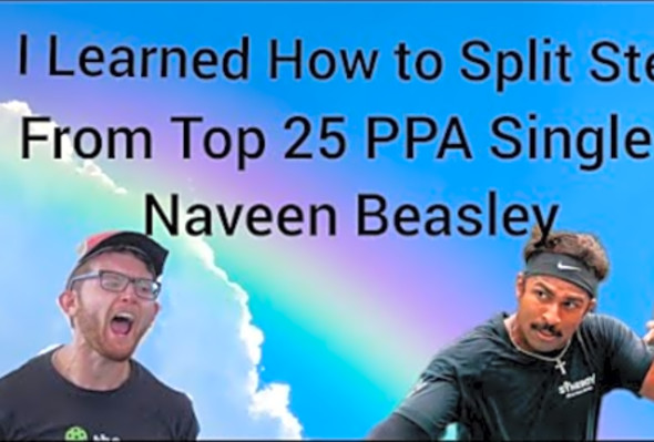Top 25 PPA Pickleball Singles Teaches Me How to Split Step