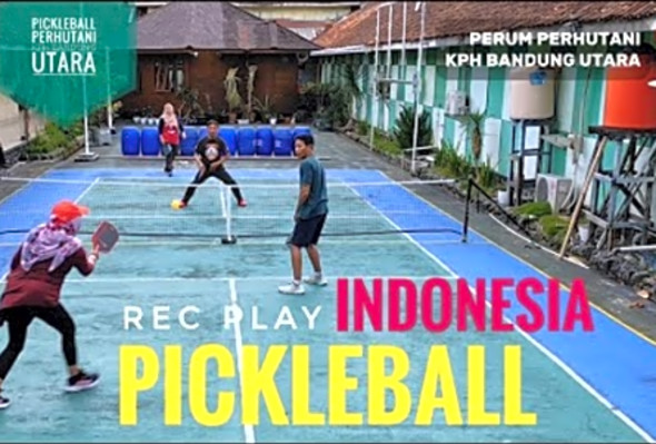 PICKLEBALL INDONESIA - Coaching &amp; Fun Game Mixed Double Deny-Ratih v Bastian-Lies