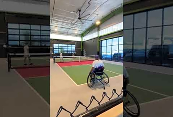 Wheelchair Pickleball at Chicken N Pickle