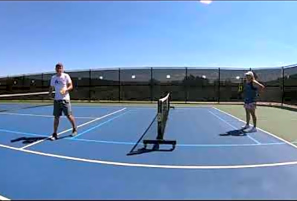 Daniel Moore Pickleball Lesson with The Coffeys2Go - Lesson 7 of 12