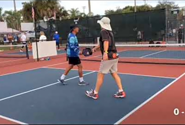 2020 East Naples Winter Pickleball Classic - Mens Doubles 4.5, 65 &amp; 70 - First Round