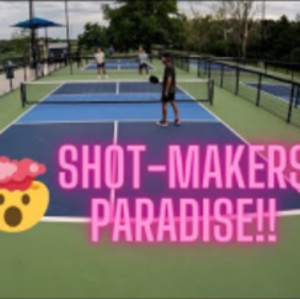 An Absolute Pickleball Shot-Making Exhibition - Learn Some New Picklebal...