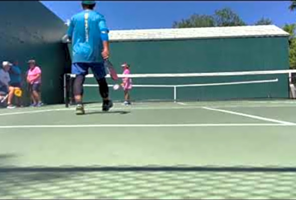 PBL4/26/21-2 Pickleball lesson, volley, Plantation CC, Venice, FL