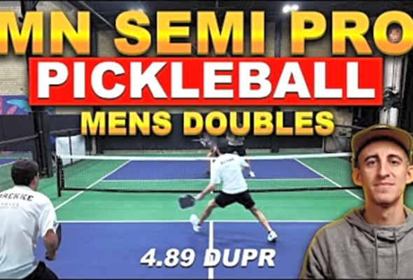 MN Semi Pro Pickleball - Mens Doubles With Commentary
