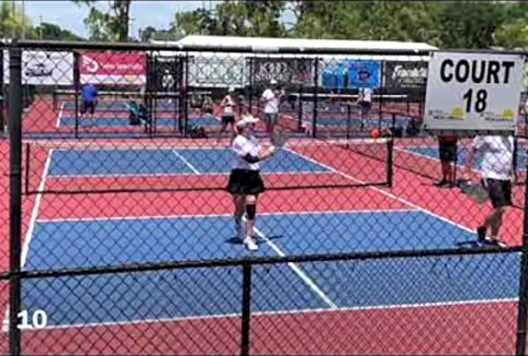 GOLD MEDAL MATCH - 2024 Minto US Open Pickleball Championships - Mixed Doubles 4.0, 55-59