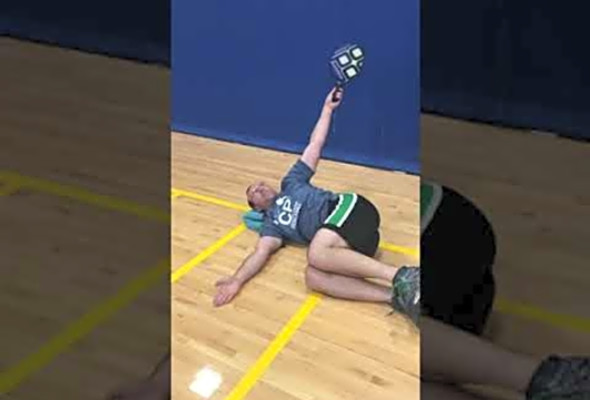 PIlates for Pickleball - Book Opening with Paddle