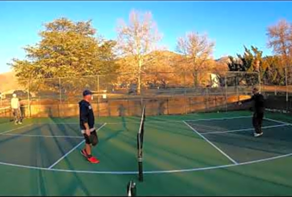 Reno Pickleball: Ryan drives us to victory!