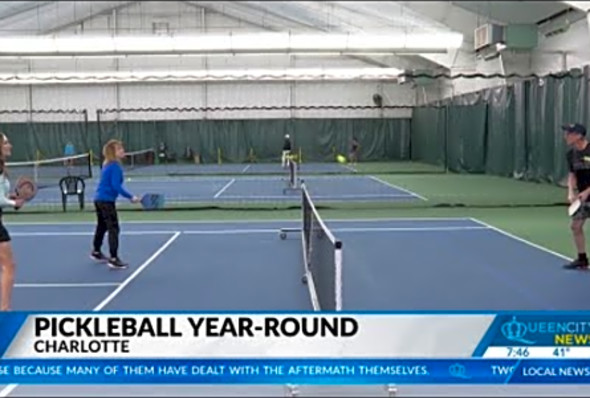 Pickleball in the Queen City: New year-round league aims to benefit the community