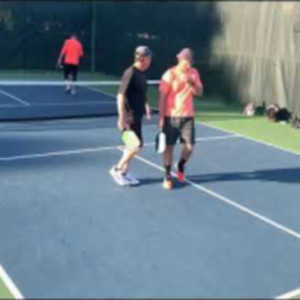 (4.5) Rob Paswaters / David Nel vs Mark Johnston / Cliff pickleball