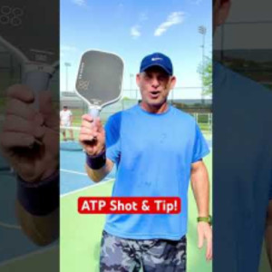 ATP Shot &amp; Tip! #shorts #trickshots #pickleball #ppa #ppl #pickleballtip...