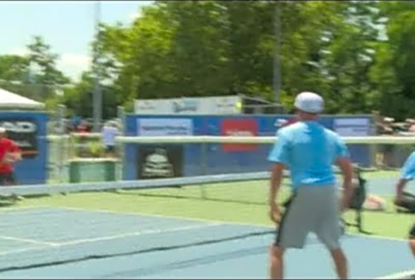 Pickleball tournament takes place in Grand Rapids