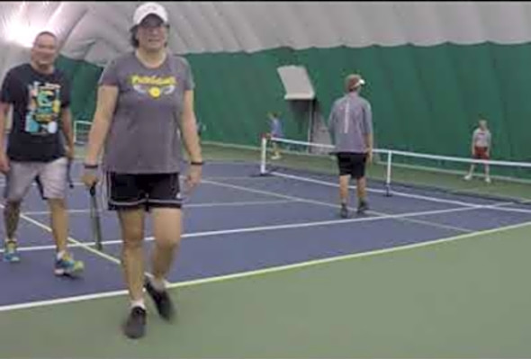 Dhp pickleball- Aspen Kern, Mandi Karli
