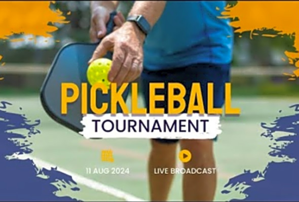 Live Pickleball Tournament #live #pickleball #livesports #tournament