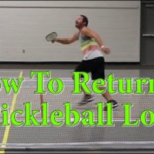 How To Return A Pickleball Lob by CoachDavidPickleball.com