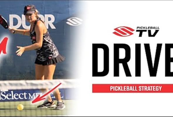 Master The 3rd Shot DRIVE In Pickleball To Win More Points - Mark Renneson Pickleball Strategy