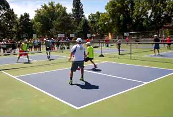 Pickleball amazing shots 2016 Great Plains Pickleball Tournament
