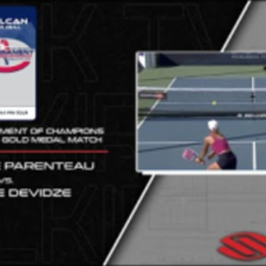 2023 PPA TOC Women&#039;s Singles Gold Medal Match - Catherine Parenteau vs. ...