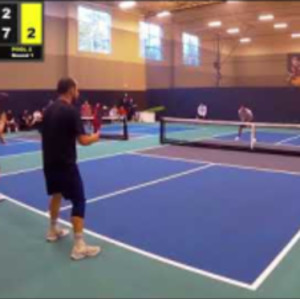 4.0 Men&#039;s Doubles- Lifetime Burlington Tournament - Pool 2 - Rd1 - Jacky...
