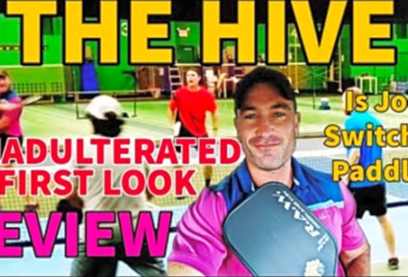 HIVE REVIEW: Judgement Day - Will the PICKLEBALL Paddle Hold up to the BIG GUYS?