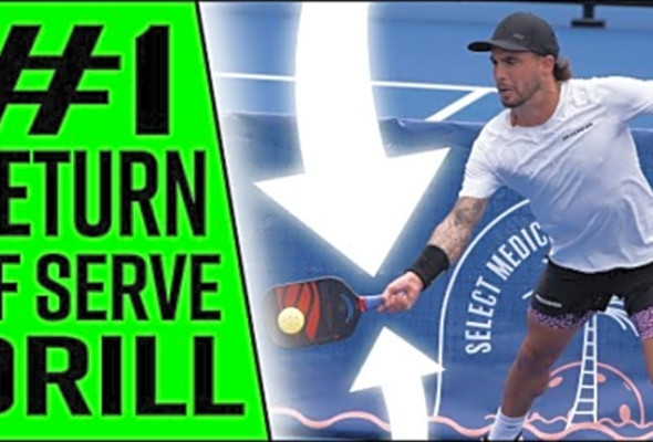 INSTANTLY Improve Your Return Of Serve With This GAME-CHANGING Pickleball Drill