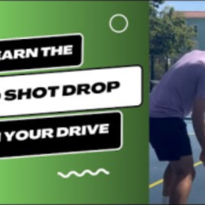 How To Learn The 3rd Shot Drop By Using Your Drive: Learn The Drop At AN...