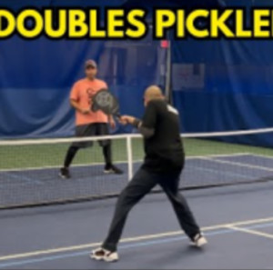 4.5 Doubles Pickleball - Matt &amp; YoYo vs Gabe &amp; Ed - Challenge Court - Lo...