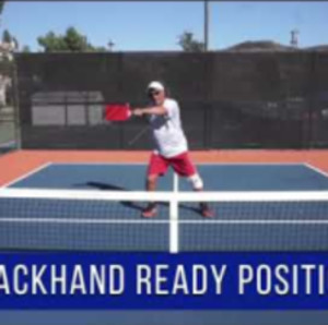 BE BACKHAND READY AT THE KITCHEN! A Pickleball tip with Miguel Enciso