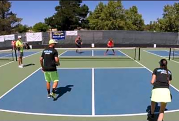 2017 Paso Robles PIckleball Classic MXD 5.0 Final Game 1 Bucher/Bucher vs. Fawaz/McFall