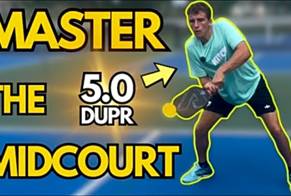 Learn to Master the Mid Court like a 5.0 Level Player