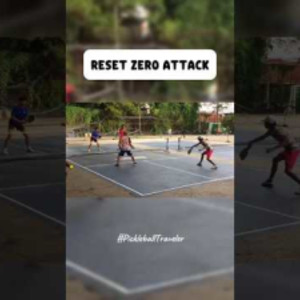 Reset Neutral and Attack! #pickleball #shorts #viral #dink