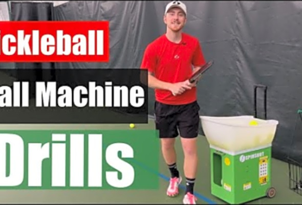 My Top 5 Pickleball Ball Machine Drills.... That You Need To Try... #drill #pickleball