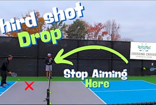 Elevate Your Pickleball Game By Learning These FIVE Keys To Master The Third Shot Drop