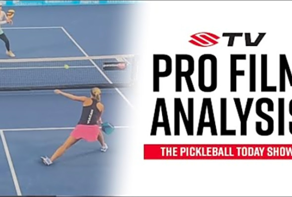 Pro Pickleball Film Analysis - Corrine Carr/Callie Smith vs. Irina Tereschenko/Lauren Stratman