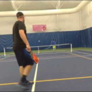 CSG 2018 4.0/4.5 Singles Pickleball RR1 Brad Christensen vs Christopher ...
