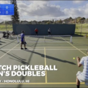 Pickleball Men&#039;s Doubles - Ryan/Gage vs Josh/Pete
