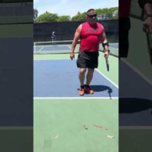 Pickleball Doubles: Intense Match About To Begin!