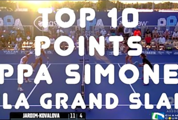 TOP 10 POINTS - PPA Simone Jardim Florida Grand Slam