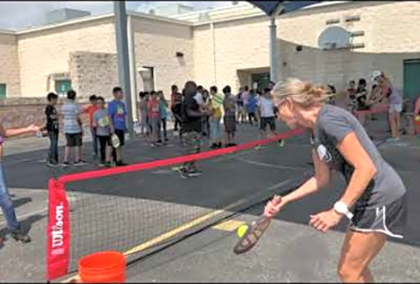 Andy Roddrick Foundation Pickleball Kids Camp