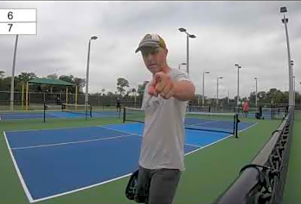 Pictona &quot;Just Me Singles&quot; Tournament 3.5 Pool Play, Game 4 Pickleball