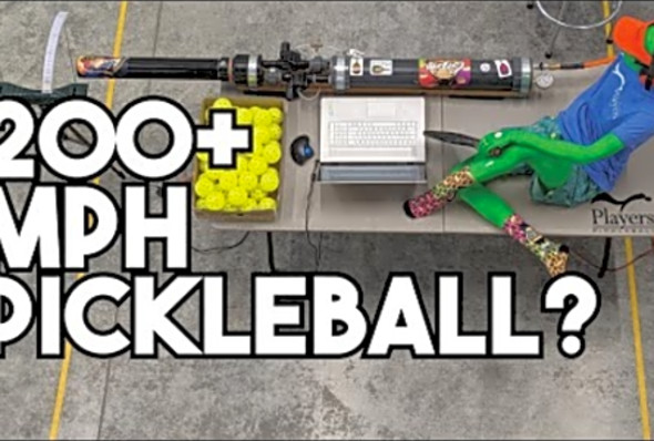 200 MPH Pickleball?!?!