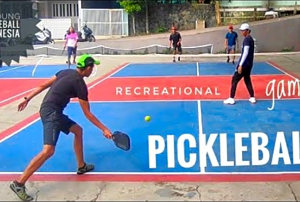 REC PLAY PICKLEBALL - Rudini-Bastian v Arrie-Pathi - Pickleball Indonesia