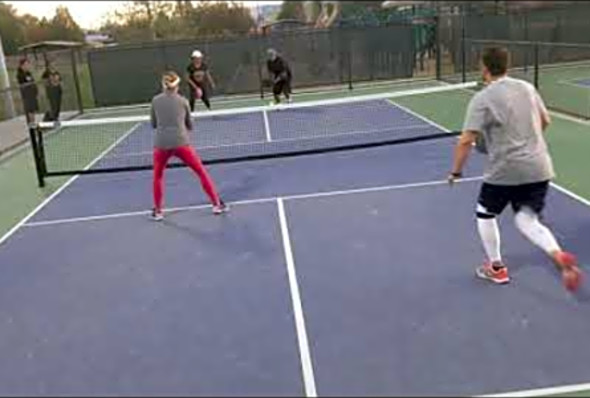 Manu&amp;Shahram Pickleball Match 10/19/2020 - Game 2