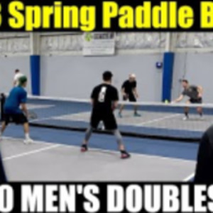 4.0 Men&#039;s Doubles at 2023 Spring Paddle Battle Pickleball Tournament