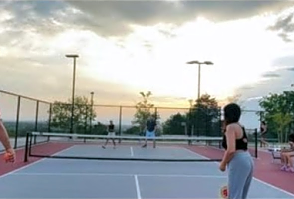 #Another pickleball game tonight. atJesswani family