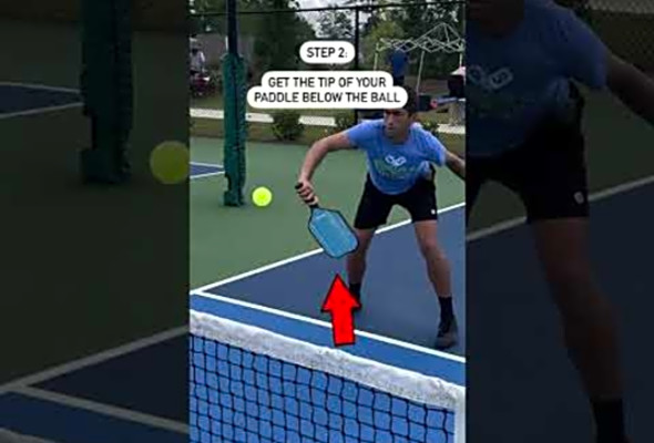 How to hit a Tomahawk shot in Pickleball like Zane Navratil