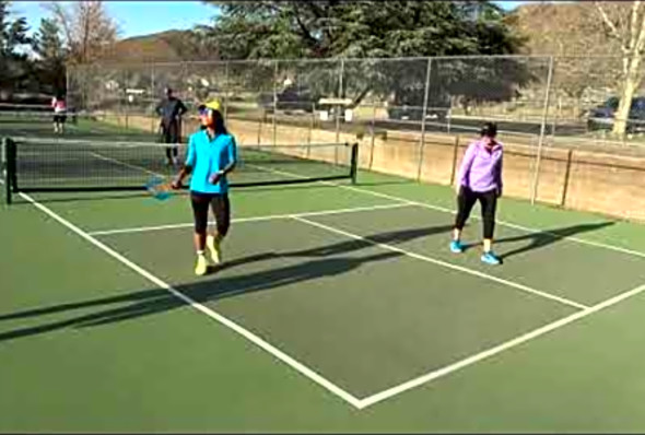 Pickleball! Men &amp; Women Battle It Out in a Well Played Game! Learn by Watching Others!