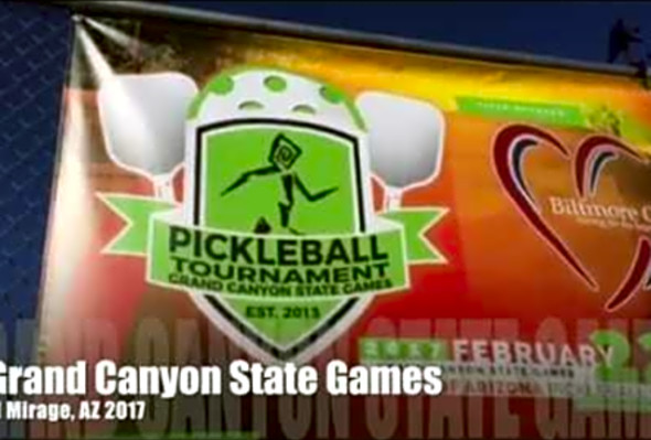 Grand Canyon State Games Pickleball Tournament 2017