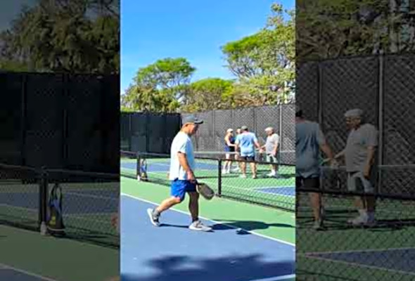 Pickleball Players Battle the Wind at Bonita Canyon!