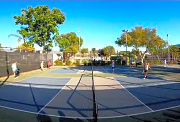 Bad Pickleball Sunny Rec Play 5.0 Jessie Irvine Hayden Patriquin Jeff Warnick Scott Crandall