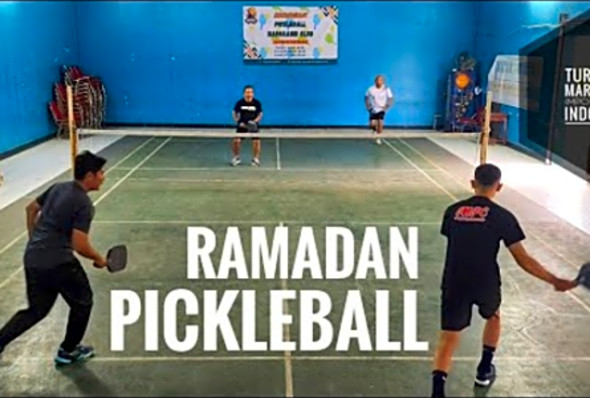 PICKLEBALL INDONESIA - MPC Anas-Deny v IwanS Septian-Latif #pickleballindonesia #pickleballtraveler